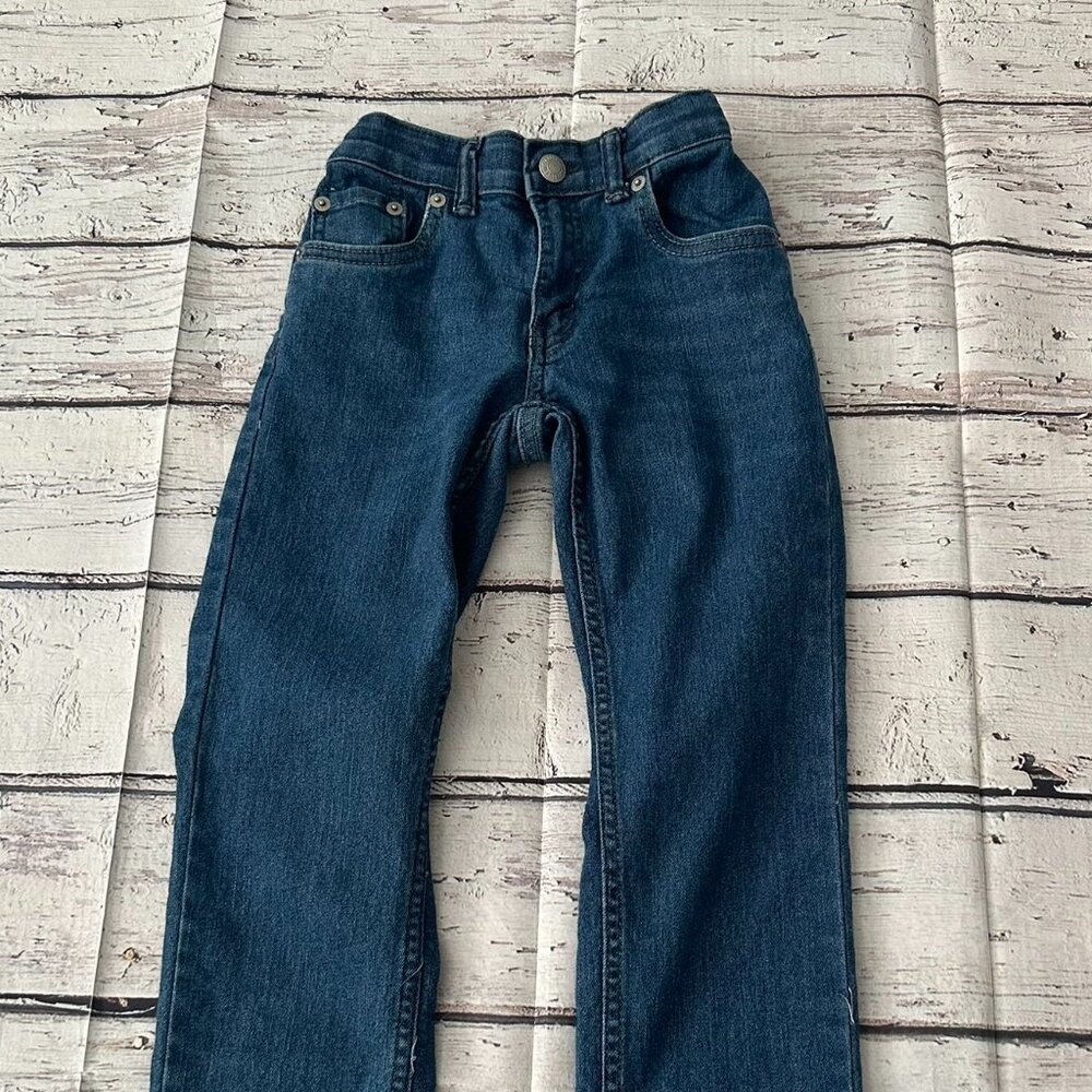 Levi's Boy Jeans size 7 w/adjustable straps
